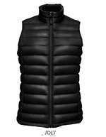 SOL´S Bodywarmer Jacke Wilson, Wattiert für Damen, Black S, L02890 – Bild 2