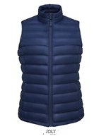 SOL´S Bodywarmer Jacke Wilson, Wattiert für Damen, Black S, L02890 – Marine francais