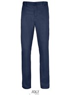 SOL´S Slim-Fit Herrenhose aus Satin, Black 38, L02917 – Marine francais