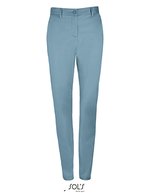SOL´S Jared Hose aus Satin für Damen, Black 36, L02918 – Creamy Dark Blue