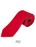 SOL´S Garner Krawatte aus Satin, vegan, Black 150 x 7 cm, L02932 – Red