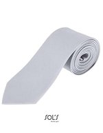 SOL´S Garner Krawatte aus Satin, vegan, Black 150 x 7 cm, L02932 – Silver
