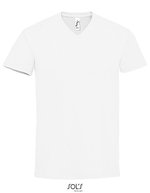 SOL´S V-Ausschnitt T-Shirt "Imperial für Herren, White S, L02940 – White