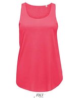SOL´S Jade Tank-Top mit Racerback für Damen, Black M/L (1), L02944 – Neon Corallo