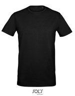 SOL´S Millennium T-Shirt aus Baumwolle-Elasthan, French Navy M, L02945 – Bild 2