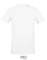 SOL´S Millennium T-Shirt aus Baumwolle-Elasthan, French Navy M, L02945 – White