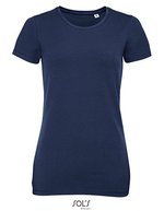 SOL´S Millenium T-Shirt mit Elasthan-Anteil, White S, L02946 – French Navy