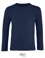 SOL´S Kids´ Imperial Long Sleeve T-Shirt White 4 Jahre (96/104) (L02947), L02947 – Blu navy francese