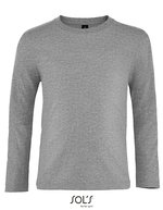 SOL´S Kids´ Imperial Long Sleeve T-Shirt White 4 Jahre (96/104) (L02947), L02947 – Grigio Melange