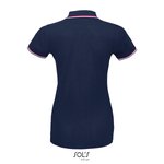 SOL´S Prestige Polo mit Rippstrick für Damen, White XL, L02950 – Bild 4
