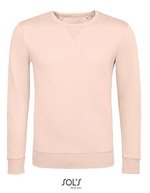 SOL´S Sweatshirt mit Rundhals-V-Einsatz für Herren, White XS, L02990 – Creamy Pink