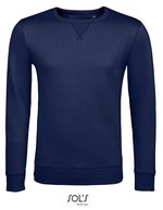 SOL´S Sweatshirt mit Rundhals-V-Einsatz für Herren, White XS, L02990 – French Navy