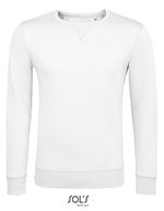 SOL´S Sweatshirt mit Rundhals-V-Einsatz für Herren, White XS, L02990 – White