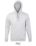 SOL´S Hoodie mit Kängurutasche und Kapuze für Herren, French Navy M, L02991 – Ash (Heather)