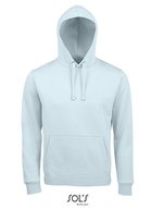 SOL´S Hoodie mit Kängurutasche und Kapuze für Herren, White XS, L02991 – Creamy Blue