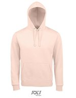SOL´S Hoodie mit Kängurutasche und Kapuze für Herren, White XS, L02991 – Creamy Pink