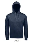 SOL´S Hoodie mit Kängurutasche und Kapuze für Herren, French Navy M, L02991 – Heather Denim