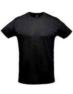 SOL´S Sprint T-Shirt aus 100% Polyester-Piqué, White XS, L02995 – Nero