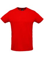SOL´S Sprint T-Shirt aus 100% Polyester-Piqué, White XS, L02995 – Rosso