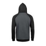 SOL´S Seattle Sweat Hoodie mit Kängurutasche, Charcoal Grey Melange/Black XS, L02998 – Bild 4