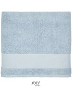 SOL´S Flauschiges Handtuch Peninsula 50 Baumwolle, Creamy Blue 50 x 100 cm, L03095 – Bild 2