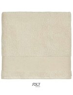 SOL´S Flauschiges Handtuch Peninsula 50 Baumwolle, Creamy Blue 50 x 100 cm, L03095 – Naturel