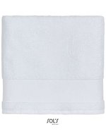 SOL´S Flauschiges Handtuch Peninsula 50 Baumwolle, Creamy Blue 50 x 100 cm, L03095 – Blanc