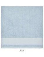 SOL´S Badetuch Peninsula 70 aus Baumwolle, Creamy Blue 70 x 140 cm, L03096 – Bild 1