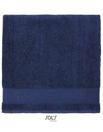 SOL´S Badetuch Peninsula 70 aus Baumwolle, Creamy Blue 70 x 140 cm, L03096 – Marine francais