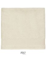 SOL´S Badetuch Peninsula 70 aus Baumwolle, Creamy Blue 70 x 140 cm, L03096 – Naturel