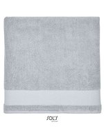 SOL´S Badetuch Peninsula 70 aus Baumwolle, Creamy Blue 70 x 140 cm, L03096 – Pur Gris