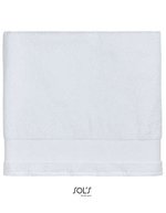SOL´S Badetuch Peninsula 70 aus Baumwolle, Creamy Blue 70 x 140 cm, L03096 – Blanc