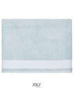 SOL´S Badetuch Peninsula 100 aus Baumwolle, Creamy Blue 100 x 150 cm, L03097 – Bild 2