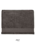 SOL´S Badetuch Peninsula 100 aus Baumwolle, Creamy Blue 100 x 150 cm, L03097 – Dark Grey (Solid)
