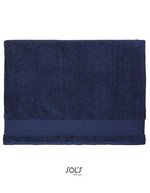 SOL´S Badetuch Peninsula 100 aus Baumwolle, Creamy Blue 100 x 150 cm, L03097 – French Navy
