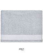 SOL´S Badetuch Peninsula 100 aus Baumwolle, Creamy Blue 100 x 150 cm, L03097 – Pure Grey