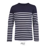 SOL´S Gestreiftes Langarmshirt Matrosen-Look, French Navy/White 6 Jahre (106/116), L03101 – Bild 3