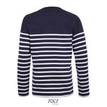 SOL´S Gestreiftes Langarmshirt Matrosen-Look, French Navy/White 6 Jahre (106/116), L03101 – Bild 4