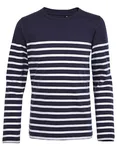 SOL´S Gestreiftes Langarmshirt Matrosen-Look, French Navy/White 6 Jahre (106/116), L03101 – Bild 1