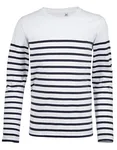 SOL´S Gestreiftes Langarmshirt Matrosen-Look, French Navy/White 6 Jahre (106/116), L03101 – White/Navy