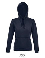 SOL´S Women´s Hooded Sweatshirt Spencer Black XS (L03103), L03103 – Blu navy francese