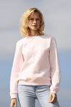 SOL´S Rundhals Sweatshirt Sully Fleece für Damen, Heather Denim L, L03104 – Royal Blue