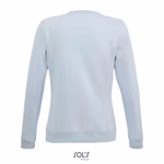 SOL´S Rundhals Sweatshirt Sully Fleece für Damen, Heather Grey Melange S, L03104 – Bild 4