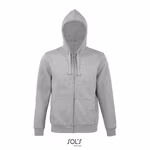 SOL´S Felpa con cappuccio e Zip in pile Spike da Uomo, Red L, L03105 – immagine 3