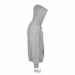 SOL´S Felpa con cappuccio e Zip in pile Spike da Uomo, Red L, L03105 – immagine 5