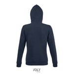 SOL´S Zip Hoodie Spike mit Kapuze für Damen, Black XS, L03106 – Bild 4