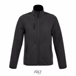 SOL'S Softshell Jacket Radian with Fleece for Women, Black M, L03107 – image 3