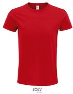 SOL´S Bio-Baumwoll T-Shirt mit Rundhals, White XS, L03564 – Rouge