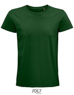 SOL´S T-Shirt "Men's Pioneer" Bio-Baumwolle für Herren, White XS, L03565 – Bottle Green