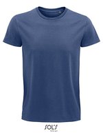 SOL´S T-Shirt "Men's Pioneer" Bio-Baumwolle für Herren, White XS, L03565 – Denim